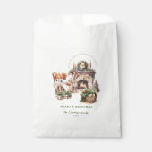 Weihnachtsatmosphäre Gemütlich Personalisiert Geschenktütchen (Vorderseite)