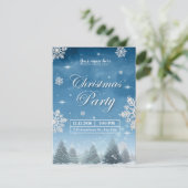 Weihnachtsaufenthalte, Weihnachts-Einladungen Einladung (Stehend Vorderseite)