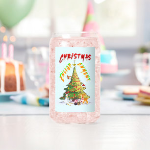 Weihnachtsaufklärung Dosenglas