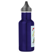 Weihnachtsaufklärung Edelstahlflasche (Links)