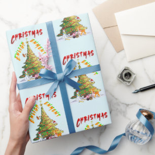 Weihnachtsaufklärung Geschenkpapier