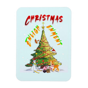 Weihnachtsaufklärung Magnet