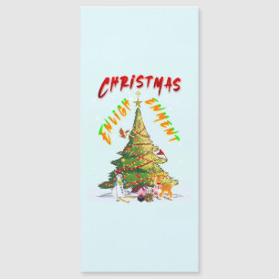 Weihnachtsaufklärung Magnetkarte