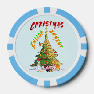 Weihnachtsaufklärung Pokerchips