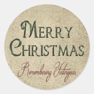 Weihnachtsaufkleber (20) runder aufkleber