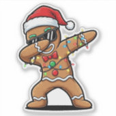 Weihnachtsaufkleber Aufkleber (Vorderseite)