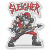 Weihnachtsaufkleber Aufkleber (Vorderseite)