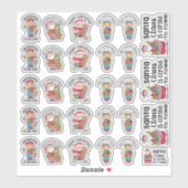 Weihnachtsaufkleber Aufkleber (Blatt)