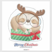 Weihnachtsaufkleber Aufkleber (Blatt)