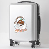 Weihnachtsaufkleber Claus Xmas Decals Spaß Aufkleber (Koffer)