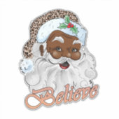 Weihnachtsaufkleber Claus Xmas Decals Spaß Aufkleber (Vorderseite)