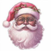 Weihnachtsaufkleber Claus Xmas Decals Spaß Aufkleber (Vorderseite)