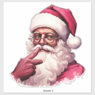 Weihnachtsaufkleber Claus Xmas Decals Spaß Aufkleber