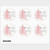 Weihnachtsaufkleber, danke Stickers (Blatt)