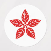 Weihnachtsaufkleber Etiketten (Design 2)