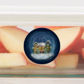 Weihnachtsaufkleber Etiketten (Befestigt)