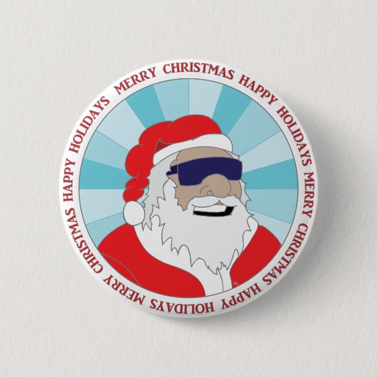 WEIHNACHTSaufkleber, KNÖPFE, USW. #1 Button (Vorderseite)