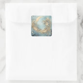 Weihnachtsaufkleber Quadratischer Aufkleber (Tasche)