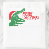 Weihnachtsaufkleber Rechteckiger Aufkleber (Tasche)