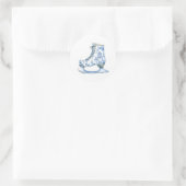 Weihnachtsaufkleber Runder Aufkleber (Tasche)