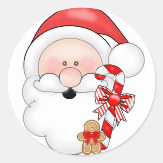 Weihnachtsaufkleber Runder Aufkleber