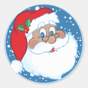 Weihnachtsaufkleber Runder Aufkleber