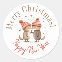 Weihnachtsaufkleber