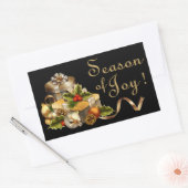 Weihnachtsaufkleber - SRF Rechteckiger Aufkleber (Umschlag)