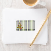 Weihnachtsaufschrift Adressaufkleber (Insitu)