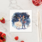 Weihnachtsauger-Party Serviette (Beispiel)