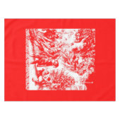 Weihnachtsausdruck Tischdecke (Vorderseite (Horizontal))
