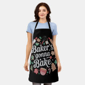 Weihnachtsausgabe Bakers Gonna Bake Schürze (Getragen)