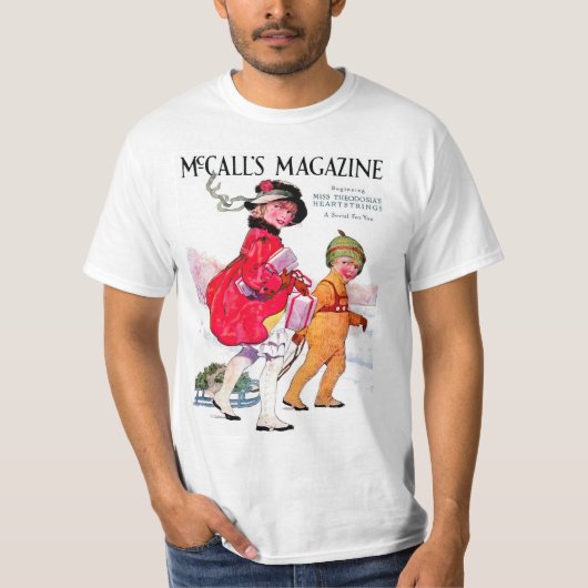 Weihnachtsausgabe des Magazins Mccall T-Shirt (Vorderseite)