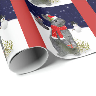 Weihnachtsausrüstungs-Packpapier (rot) Geschenkpapier