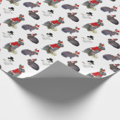 Weihnachtsausrüstungs-Party-Verpackungs-Papier Geschenkpapier (Ecke)
