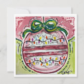 Weihnachtsausstellung Einladung (Vorderseite)