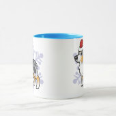 Weihnachtsaustralier-Schäfer Tasse (Zentrum)