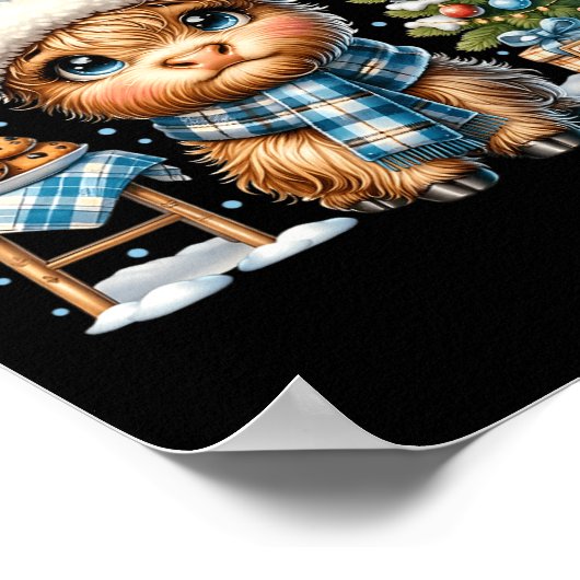 Weihnachtsba Poster (Ecke)