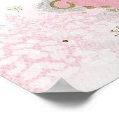 Weihnachtsbaby-Dusche Begrüßungszeichen Poster (Ecke)