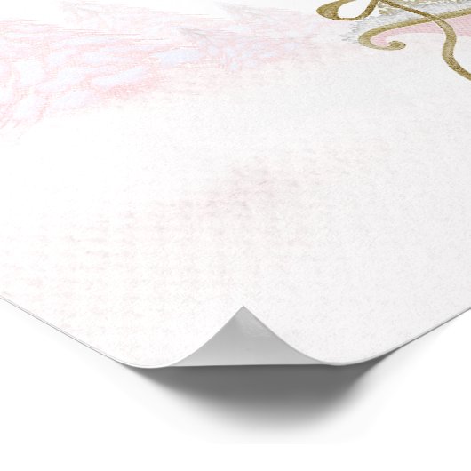 Weihnachtsbaby-Dusche Begrüßungszeichen Poster (Ecke)