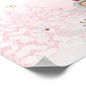 Weihnachtsbaby-Dusche Begrüßungszeichen Poster (Ecke)