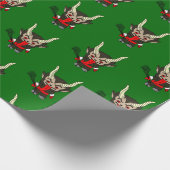 Weihnachtsbaby Geschenkpapier (Ecke)