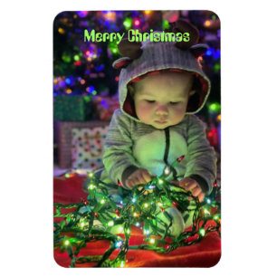 Weihnachtsbaby Magnet