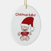 Weihnachtsbaby Maßgeschneiderte Ornamente (Rechts)