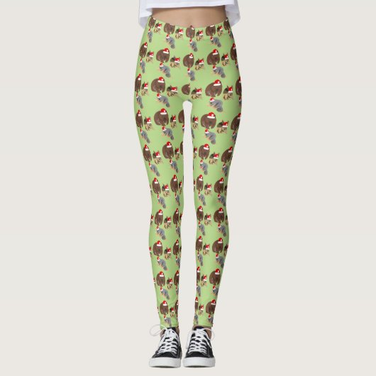 Weihnachtsbabys Leggings (Vorderseite)