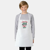 Weihnachtsback-Crew Mama Kinder Schürze (Getragen)