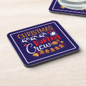 Weihnachtsbacken-Crew-80543 Getränkeuntersetzer (Linke Seite)