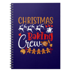 Weihnachtsbacken-Crew-80543 Notizblock