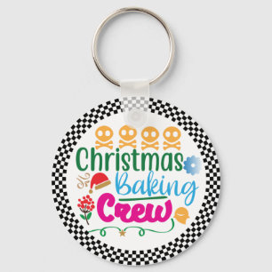 Weihnachtsbacken-Crew-81603 Schlüsselanhänger