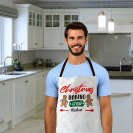 Weihnachtsbacken Crew, Familienmassage Schürze